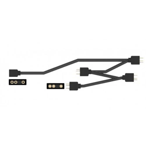 ID-Cooling FS-04 ARGB 5V 3Pin 1-4 Splitter - Image 3