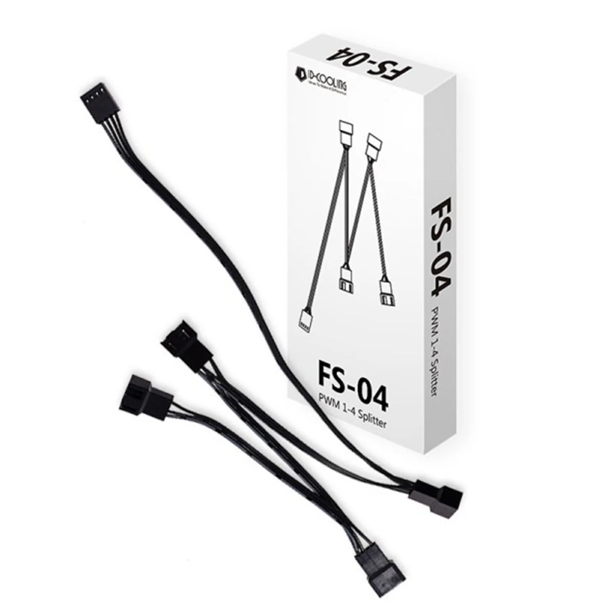 ID-Cooling FS-04 ARGB 5V 3Pin 1-4 Splitter - Image 5