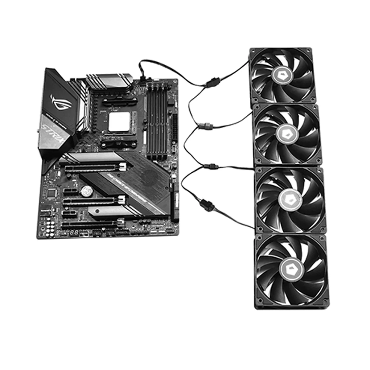 ID-Cooling FS-04 PWM 1-4 Splitter - Image 3