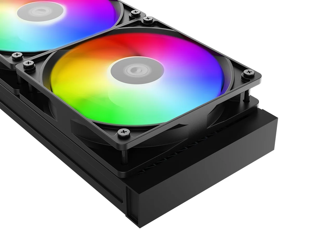 ID-Cooling FX240 ARGB 240mm AIO CPU Cooler (Black, White) - Image 5