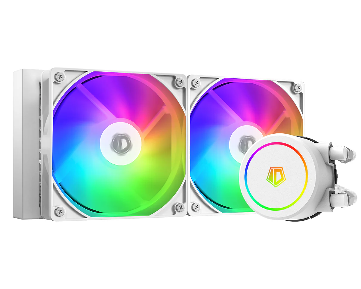 ID-Cooling FX240 ARGB 240mm AIO CPU Cooler (Black, White) - Image 7