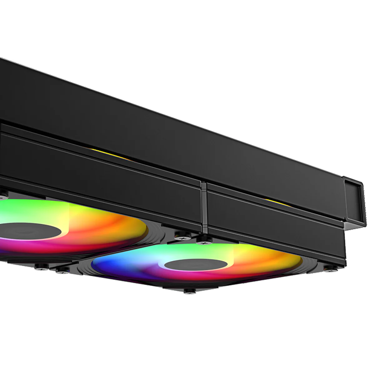ID-Cooling FX240 INF 240mm AIO Liquid Cooler with Infinity Mirror Display (Black, White) - Image 5