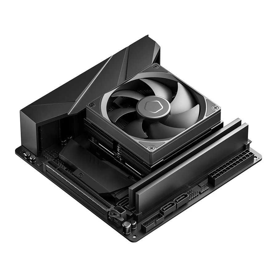ID-Cooling IS-47-XT V2 47mm Low Profile CPU Air Cooler (Black) - Image 3