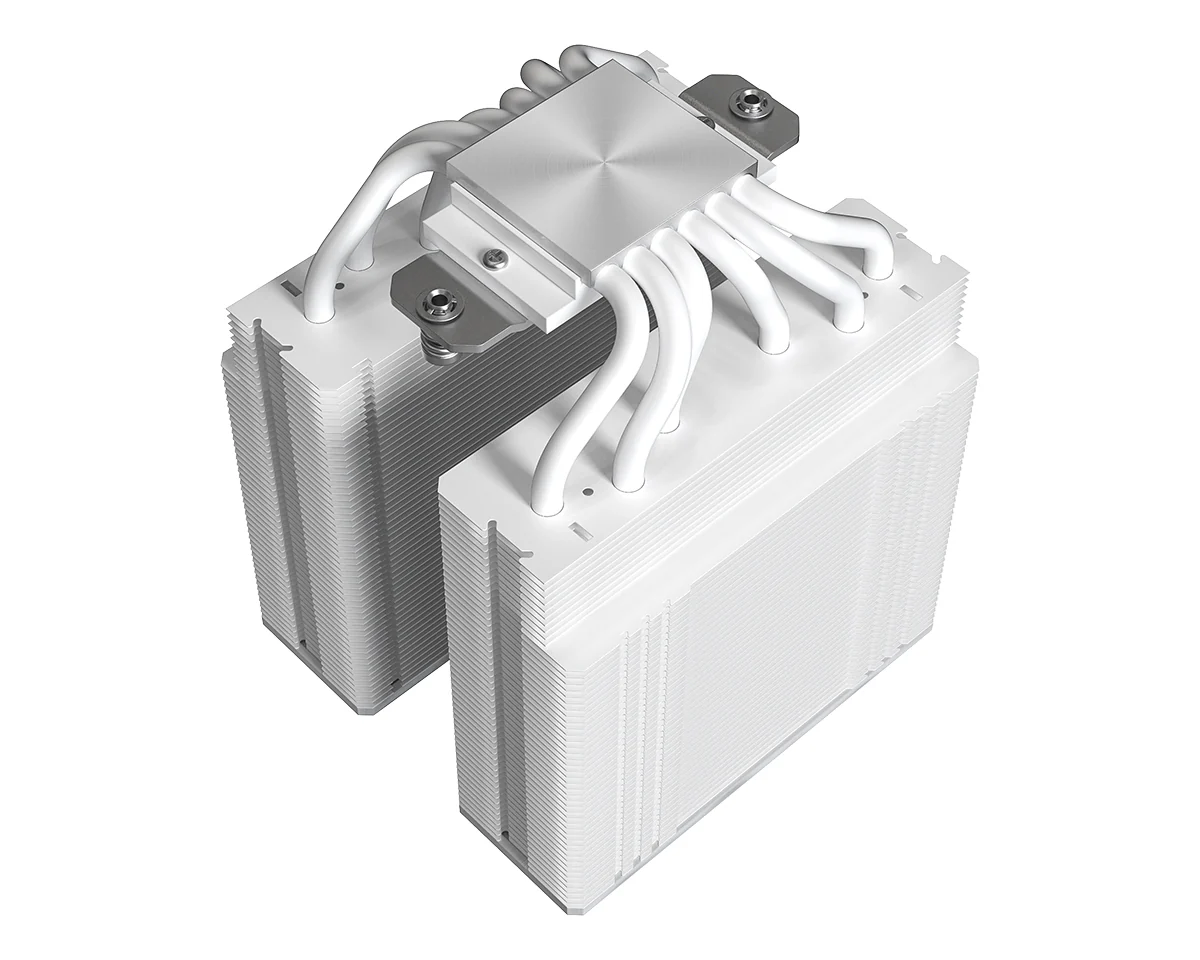 ID-Cooling SE-206-XT Twin Tower CPU Cooler with 2x120mm PWM Fan (Black, White) - Image 11