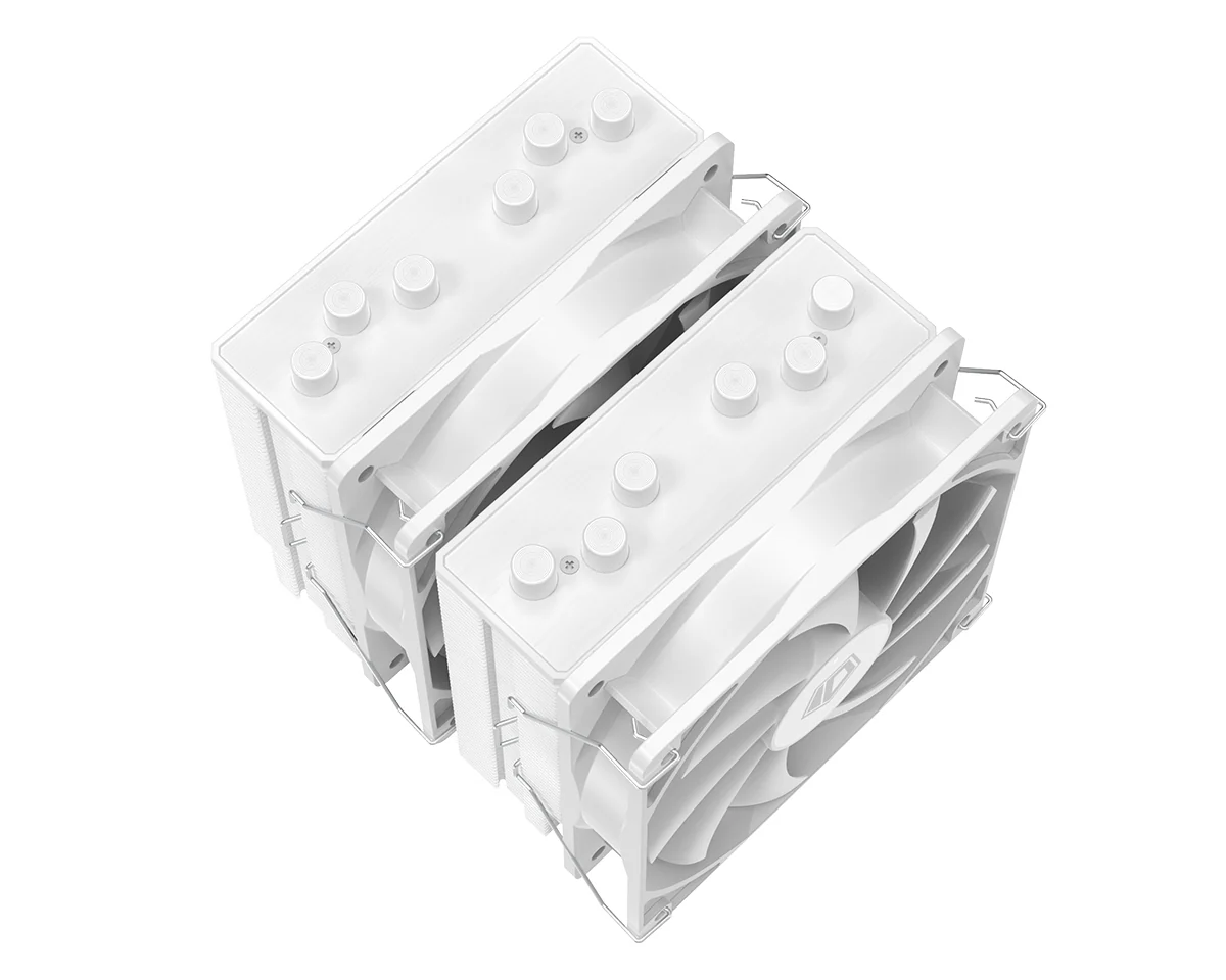 ID-Cooling SE-206-XT Twin Tower CPU Cooler with 2x120mm PWM Fan (Black, White) - Image 12