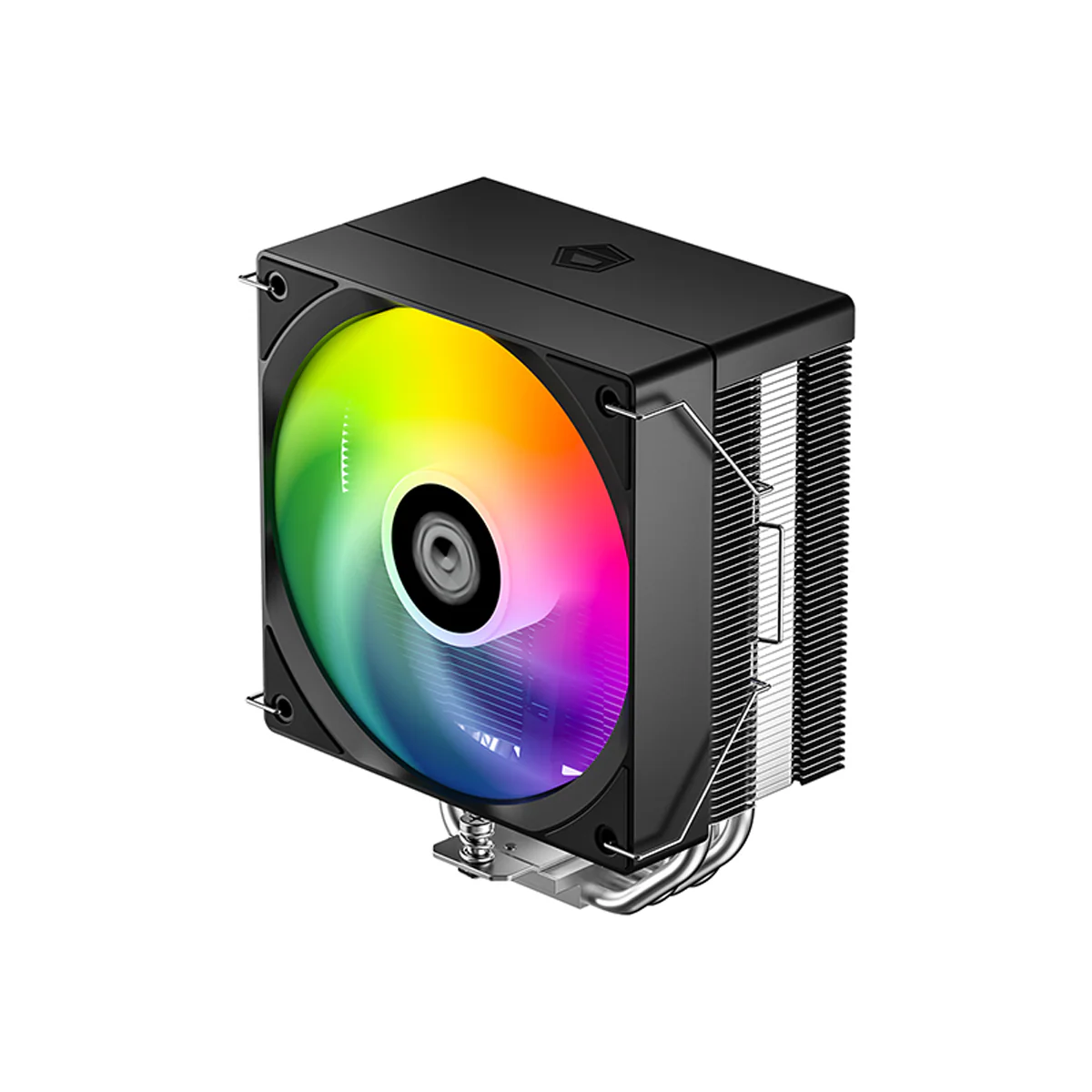 ID-Cooling SE-214-XT V2 ARGB CPU Cooler with 120mm PWM Fan (Black) - Image 2