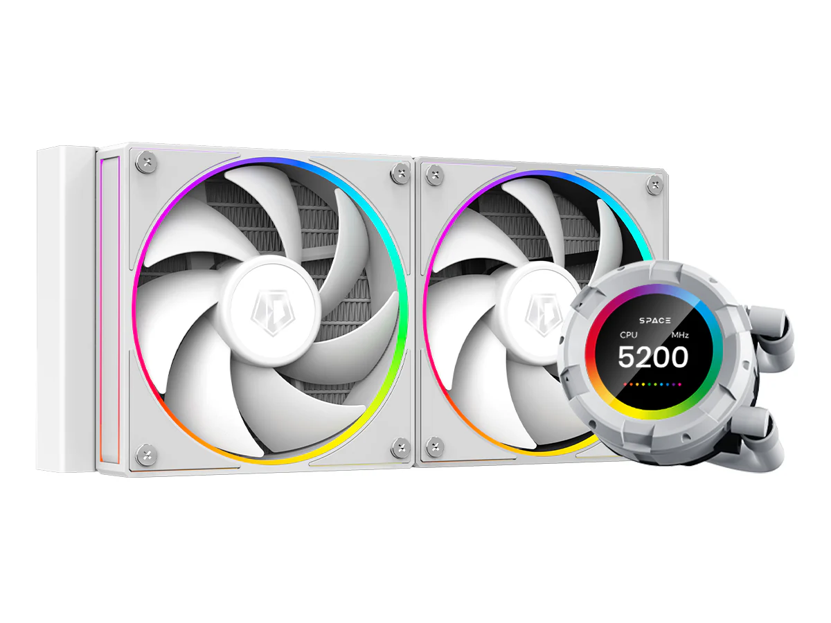 ID-Cooling SL240 LCD 240mm AIO Liquid CPU Cooler - Image 3