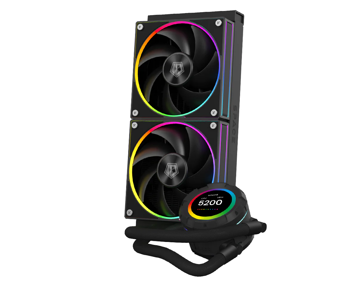ID-Cooling SL240 LCD 240mm AIO Liquid CPU Cooler - Image 4