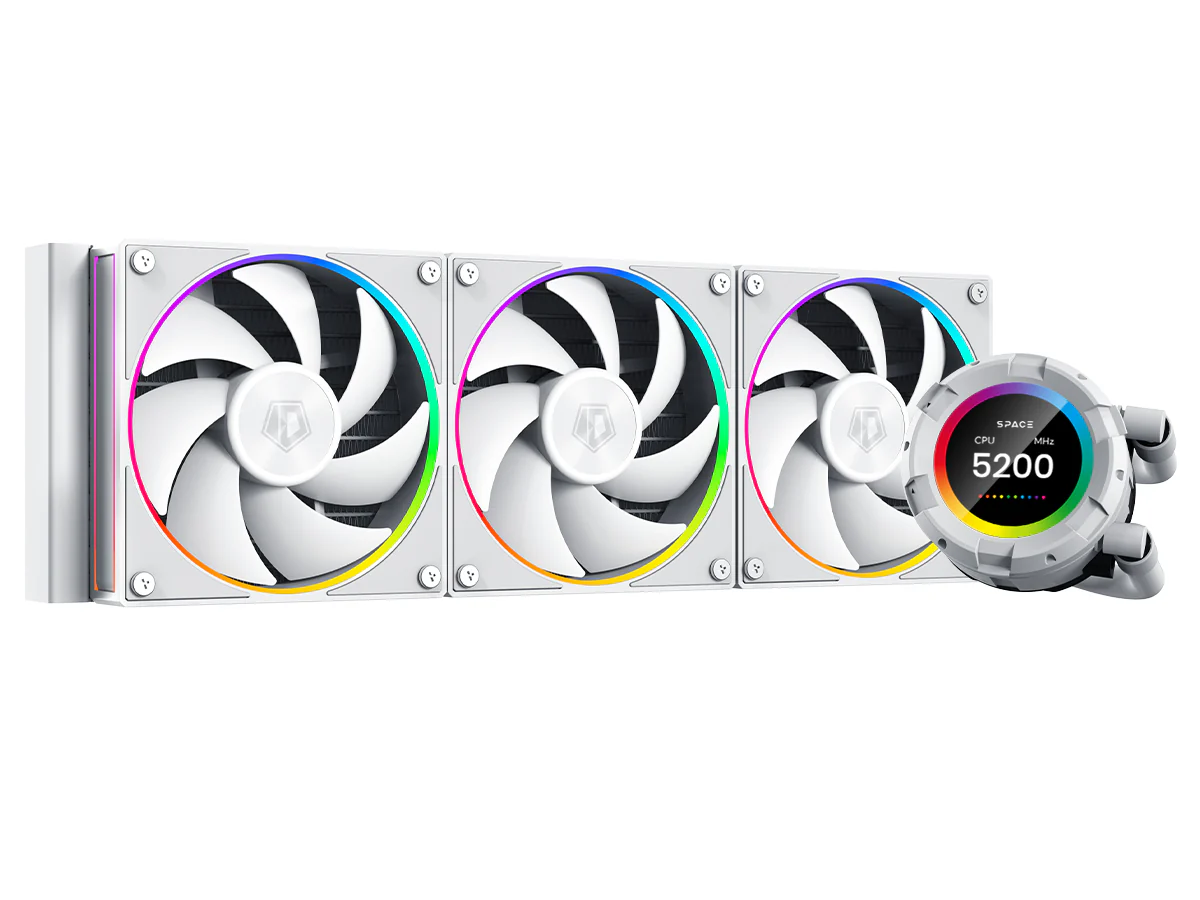 ID-Cooling SL360 LCD 360mm AIO Liquid CPU Cooler - Image 3