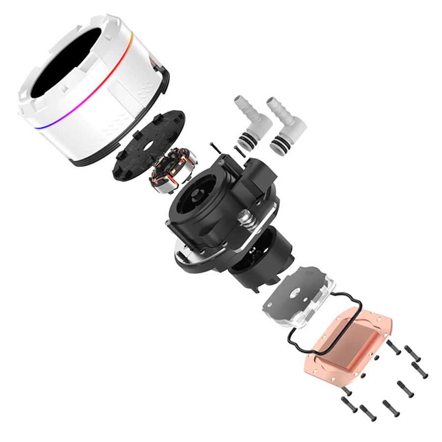 ID-Cooling SL360 XE LCD AIO Liquid CPU Cooler (Black, White) - Image 20