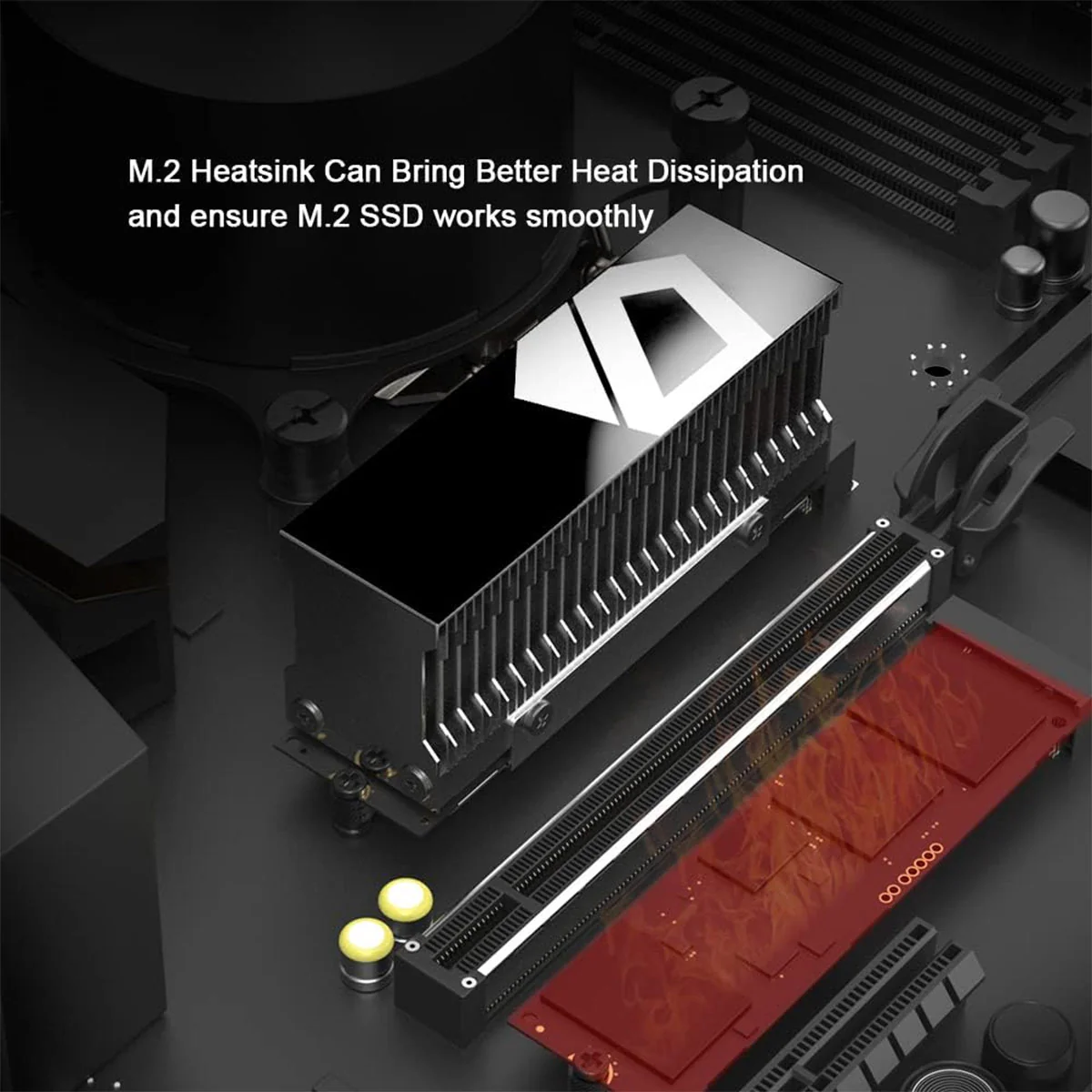ID-Cooling Zero M15 M.2 SSD Cooler with Heatpipe - Image 8