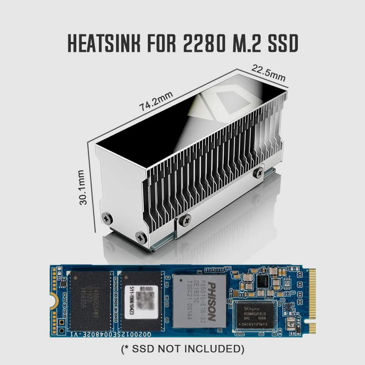 ID-Cooling Zero M15 M.2 SSD Cooler with Heatpipe - Image 9