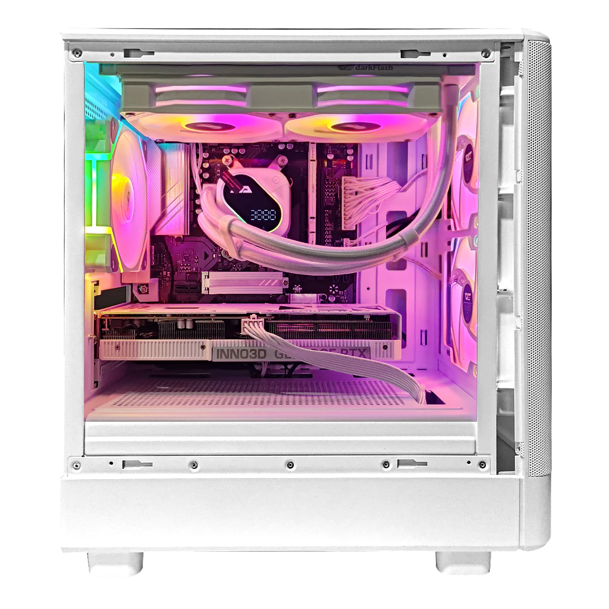 Sigma DB330M Mesh White Desktop Gaming PC | AMD Ryzen 5 7500F | 32GB RAM | 1TB SSD with WiFi + Bluetooth | GeForce RTX 5060 Ti OC | Windows 11 Pro - Image 2
