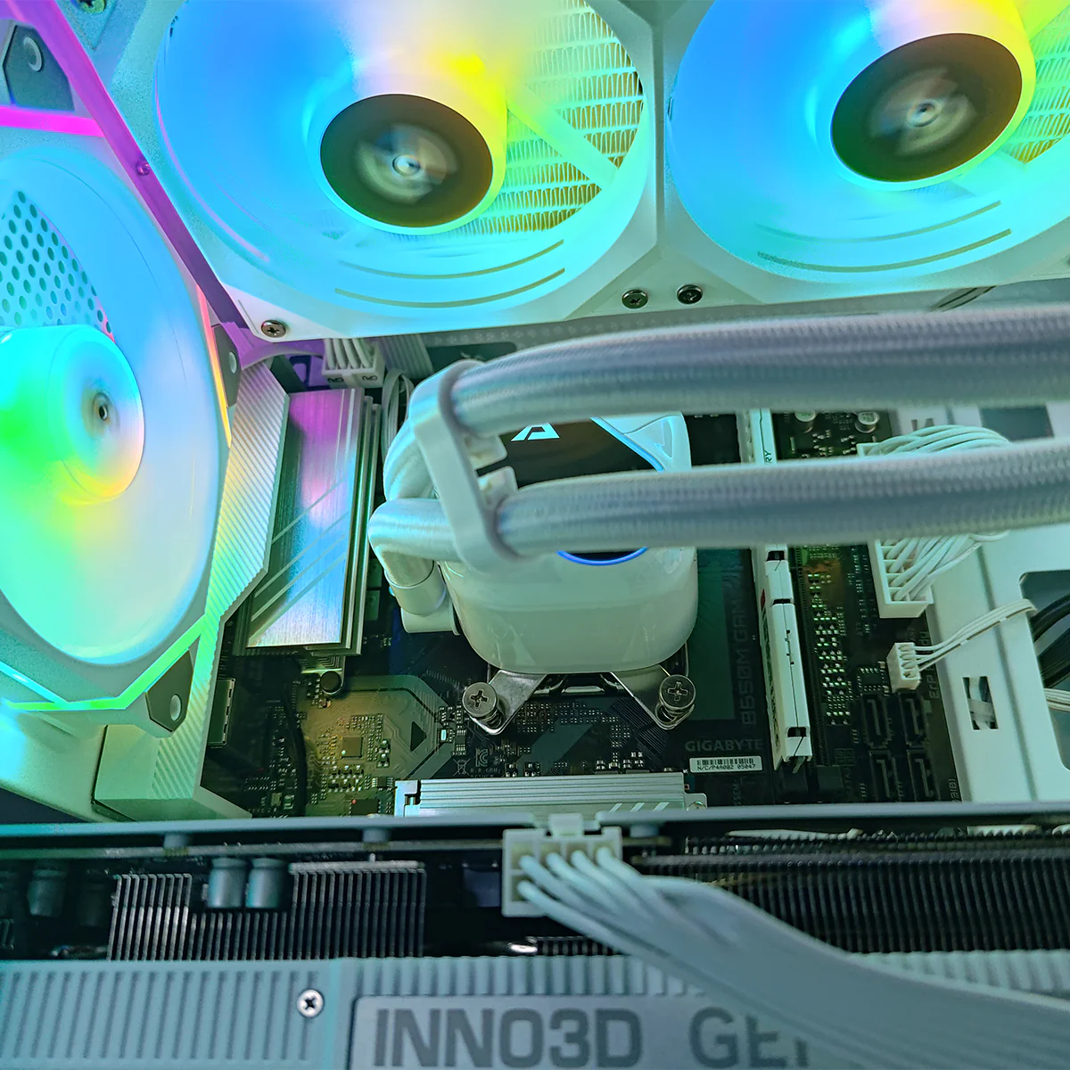 Sigma DB330M Mesh White Desktop Gaming PC | AMD Ryzen 5 7500F | 32GB RAM | 1TB SSD with WiFi + Bluetooth | GeForce RTX 5060 Ti OC | Windows 11 Pro - Image 3