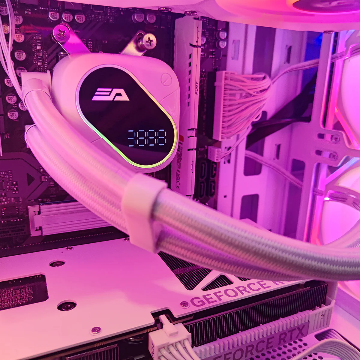 Sigma DB330M Mesh White Desktop Gaming PC | AMD Ryzen 5 7500F | 32GB RAM | 1TB SSD with WiFi + Bluetooth | GeForce RTX 5060 Ti OC | Windows 11 Pro - Image 4