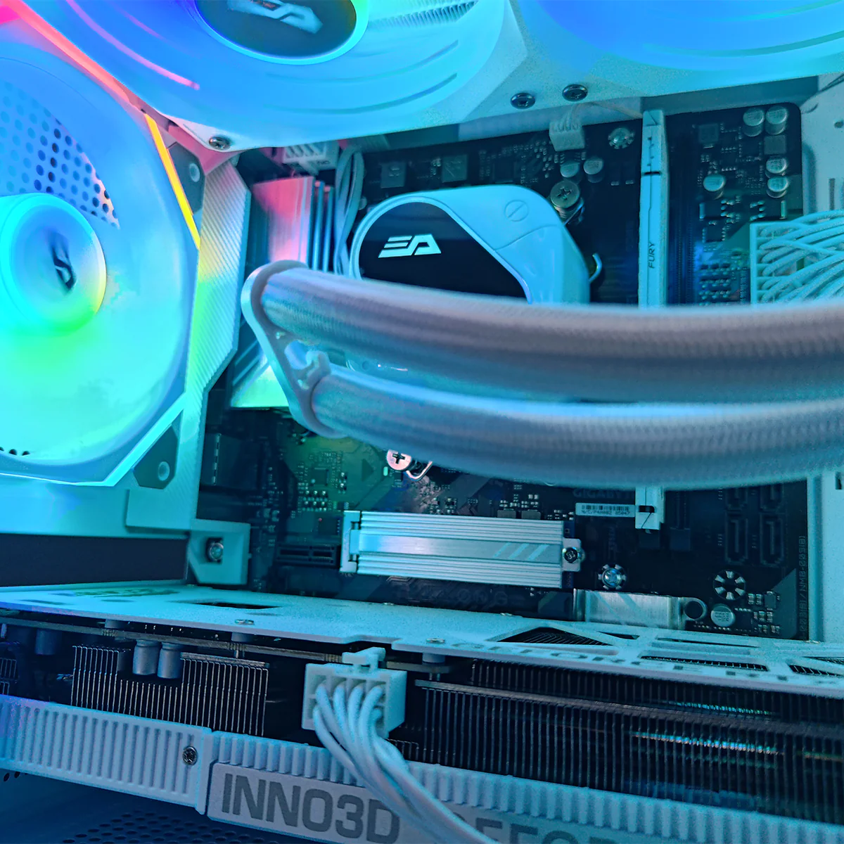 Sigma DB330M Mesh White Desktop Gaming PC | AMD Ryzen 5 7500F | 32GB RAM | 1TB SSD with WiFi + Bluetooth | GeForce RTX 5060 Ti OC | Windows 11 Pro - Image 5