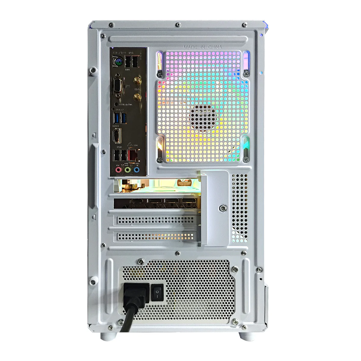 Sigma DB330M Mesh White Desktop Gaming PC | AMD Ryzen 5 7500F | 32GB RAM | 1TB SSD with WiFi + Bluetooth | GeForce RTX 5060 Ti OC | Windows 11 Pro - Image 8