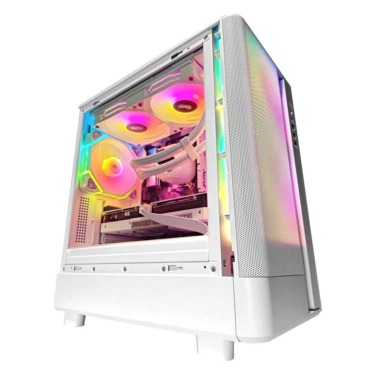 Sigma DB330M Mesh White Desktop Gaming PC | AMD Ryzen 5 7500F | 32GB RAM | 1TB SSD with WiFi + Bluetooth | GeForce RTX 5060 Ti OC | Windows 11 Pro - Image 9