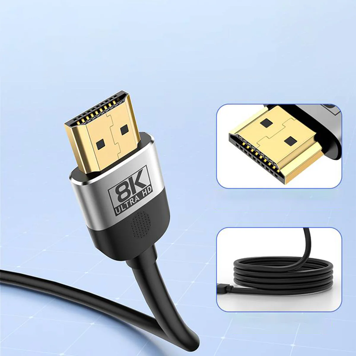 IINE 8k High-Definition Video Cable 2m (L1037) - Image 2