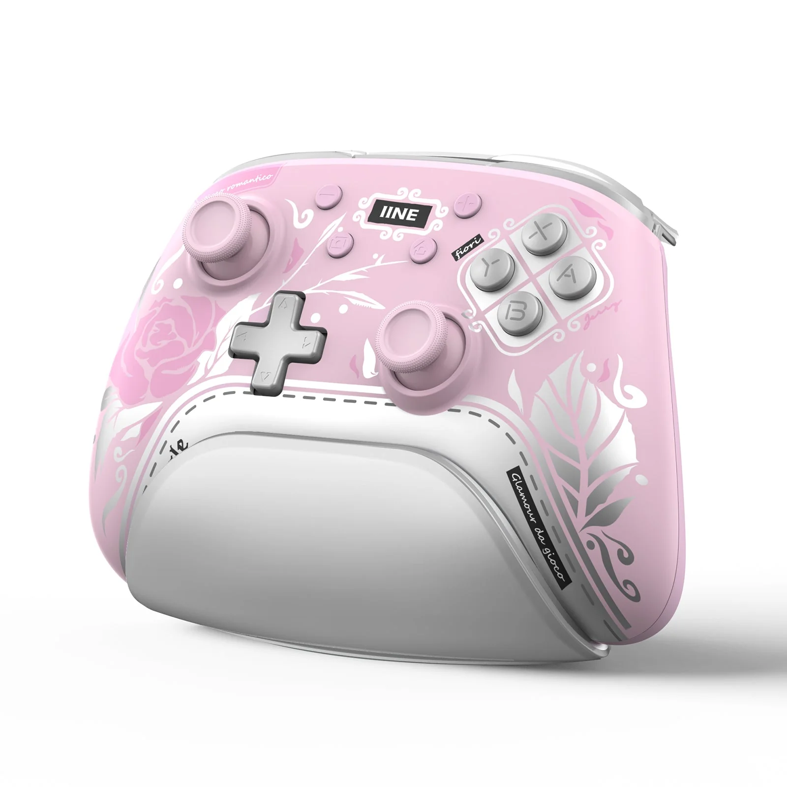 IINE Aphrodites Bloom Wireless Controller with Charging Dock for Nintendo Switch / Nintendo Switch OLED (L1035) - Image 10