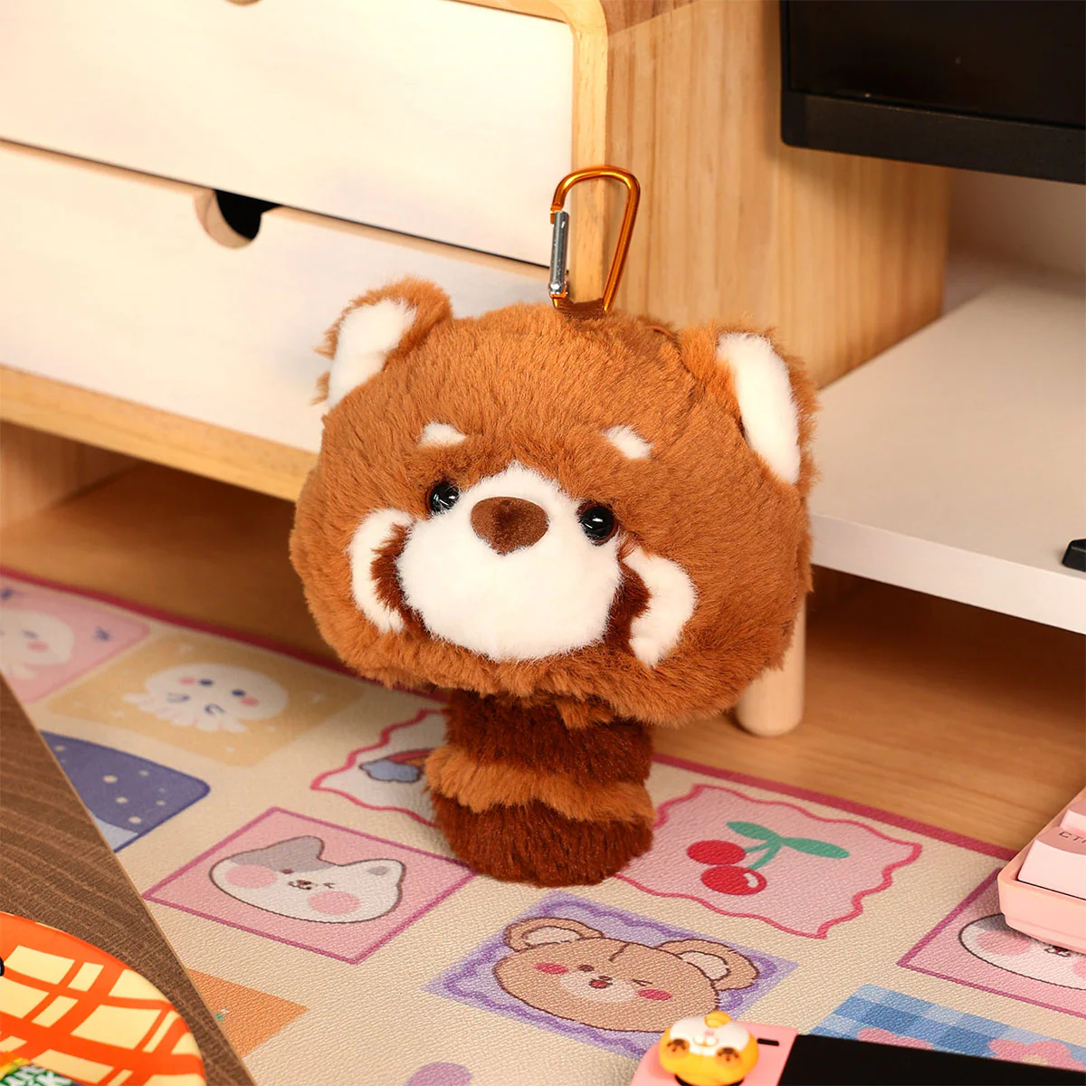 IINE Brown Bear Game Card Plush Storage Case for Switch (L973) - Image 11
