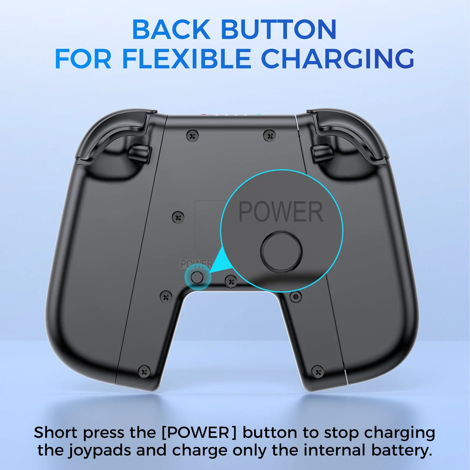 IINE Charging Grip with Battery for Nintendo Switch 2 (Black) (L1099) - Image 9