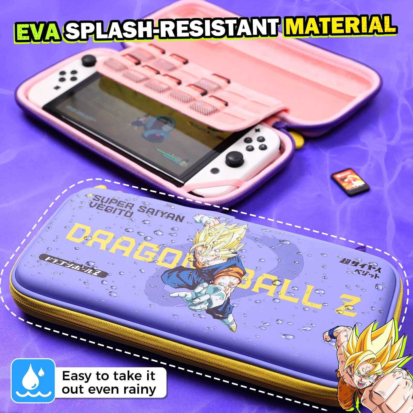 IINE Dragonball Vegito Eva Storage Bag for Switch/ Switch OLED (Purple) (L835) - Image 8