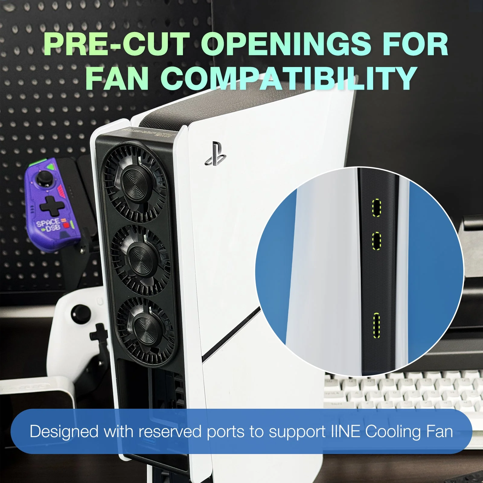 IINE Dust Filter for PS5 Pro (L1124) - Image 4