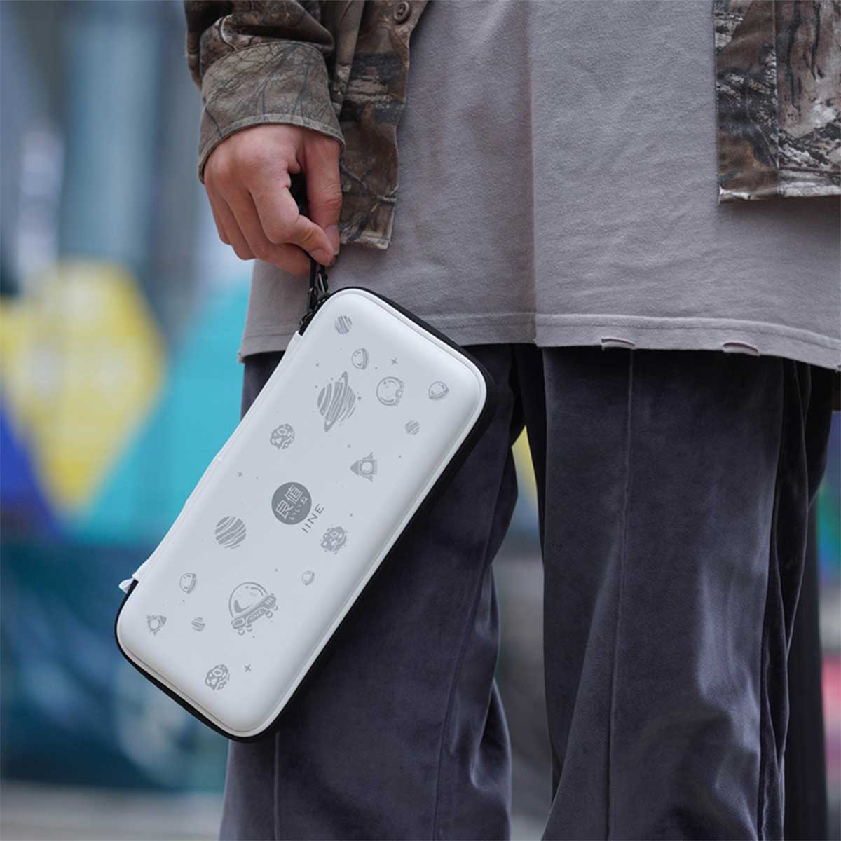 IINE EVA Bag For Switch / Switch OLED (White) (L565) - Image 7