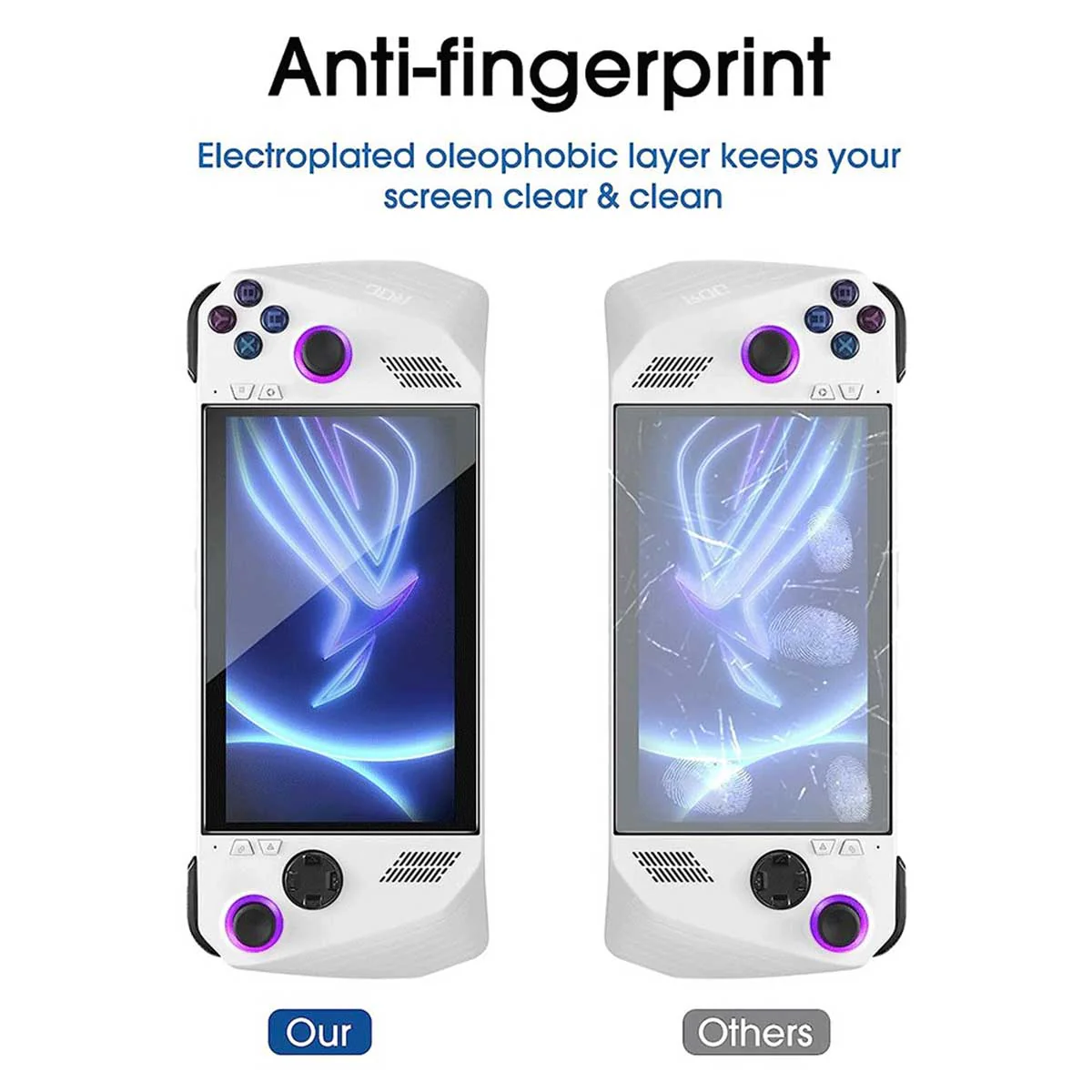 IINE HD Tempered Glass Film For ROG Ally (L851) - Image 6