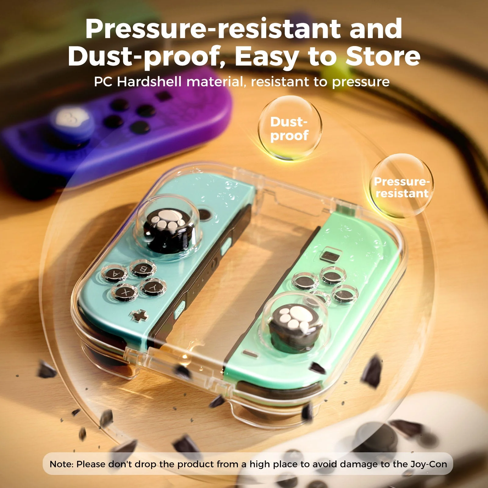 IINE Joy-Con Transparent Storage Case For N-Switch (L875) - Image 7