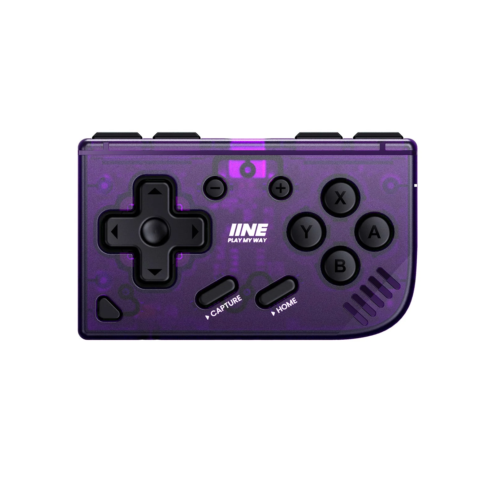 IINE Mini Retro Ananke Controller for Nintendo Switch / PC / Android / iOS (Black, Purple) (L1042, L1013) - Image 11
