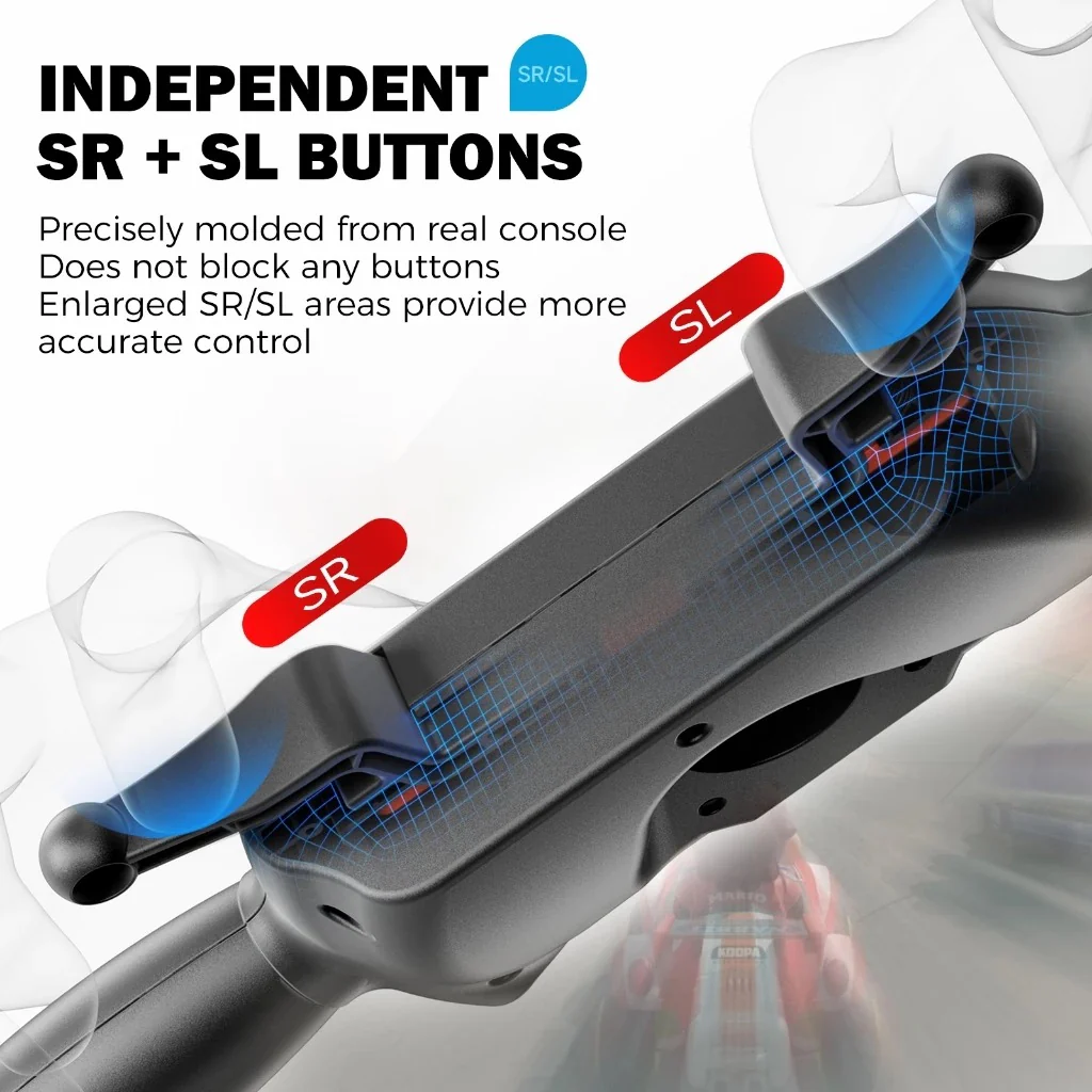 IINE Motorcycle Handlebar for Nintendo Switch/ Nintendo Switch 2 L1246 - Image 4