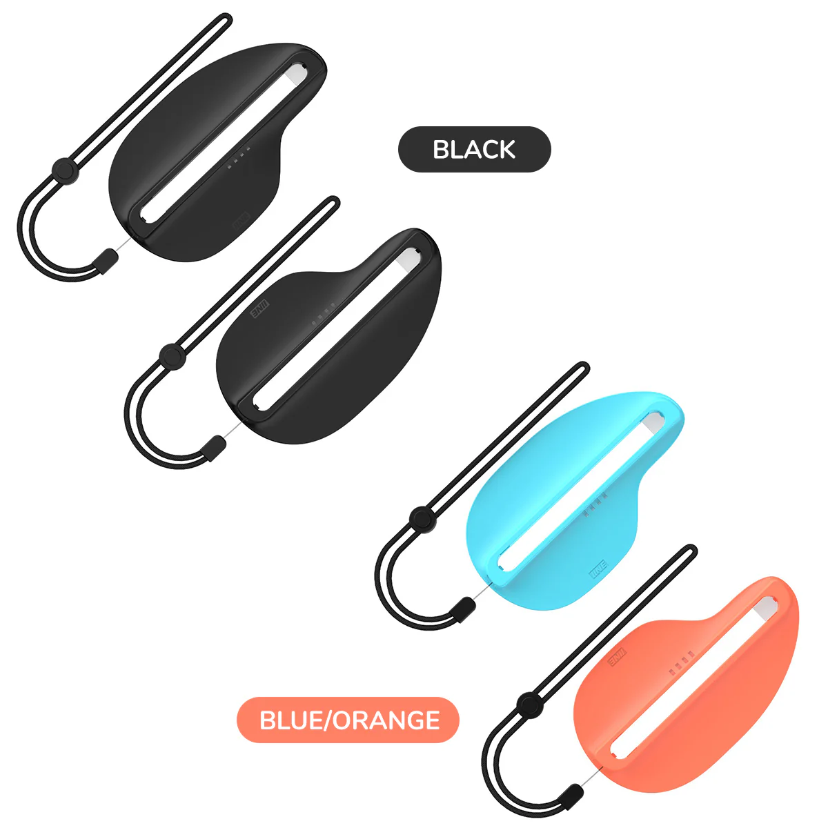 IINE Mouse Stand for Nintendo Switch 2 (Black, Blue/Orange)
