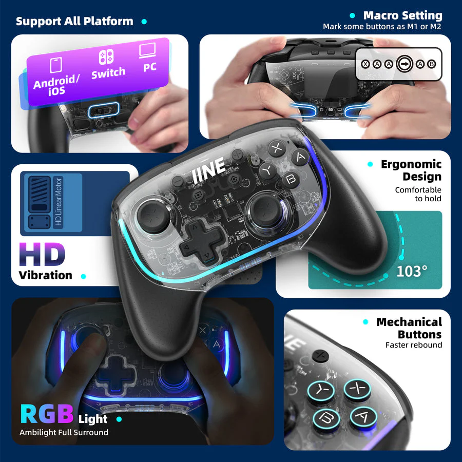 IINE Phantom Elite Pro Controller For Switch / Switch OLED (L769) - Image 4