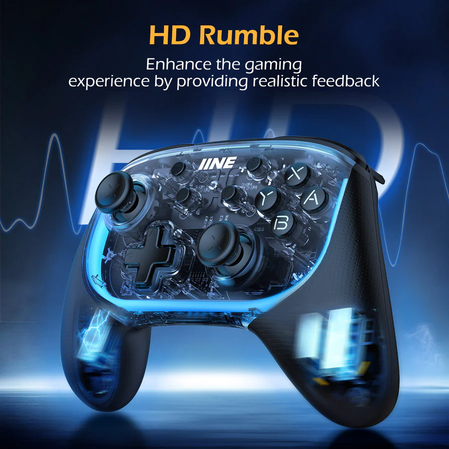 IINE Phantom Elite Pro Mechanical Controller w/ Charging Dock (Black) L991 - Image 3