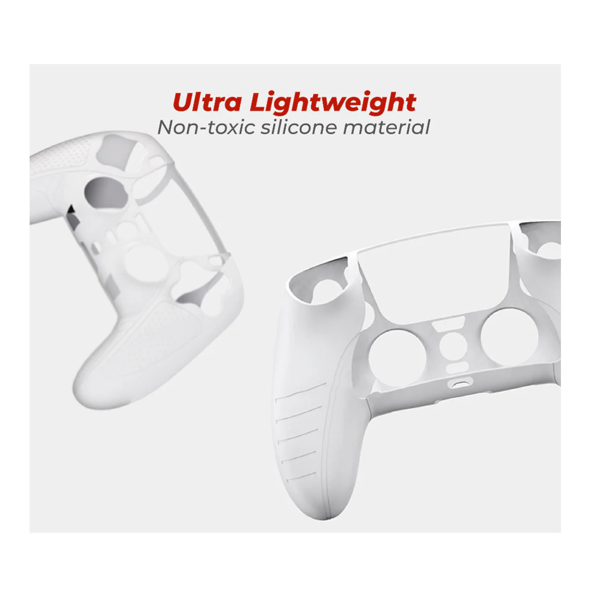 IINE PS5 Edge Controller Silicone Case For PS5 Controller (White) (L777) - Image 5