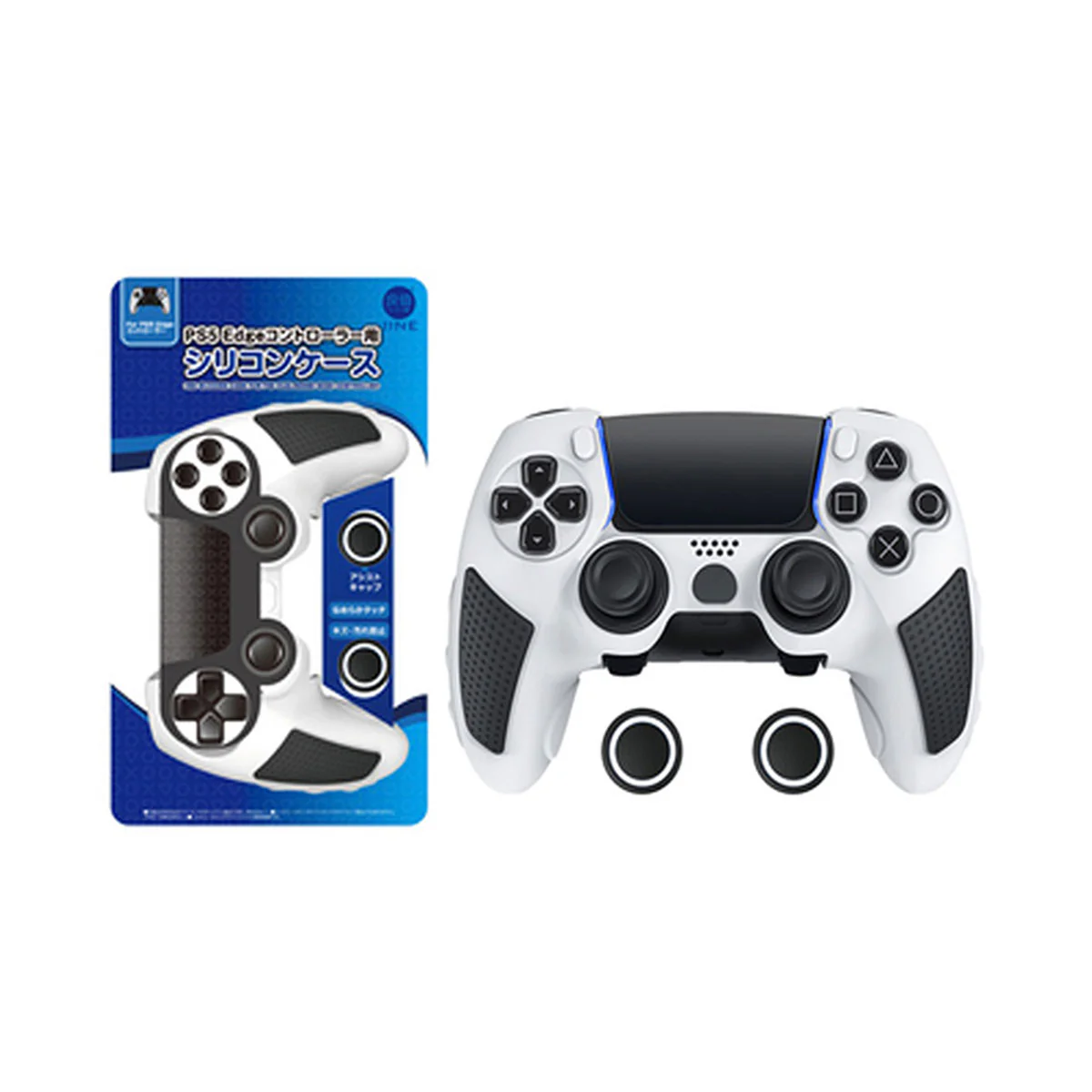 IINE PS5 Silicone Case For PS5 Dualsense Edge Controller (Black/White) (L790) - Image 2