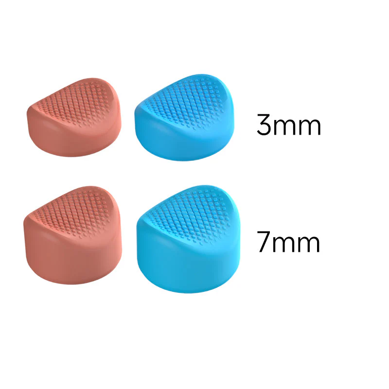 IINE Silicone Curved Joystick Caps for Nintendo Switch 2 (Blue/Orange) (L1157) - Image 8