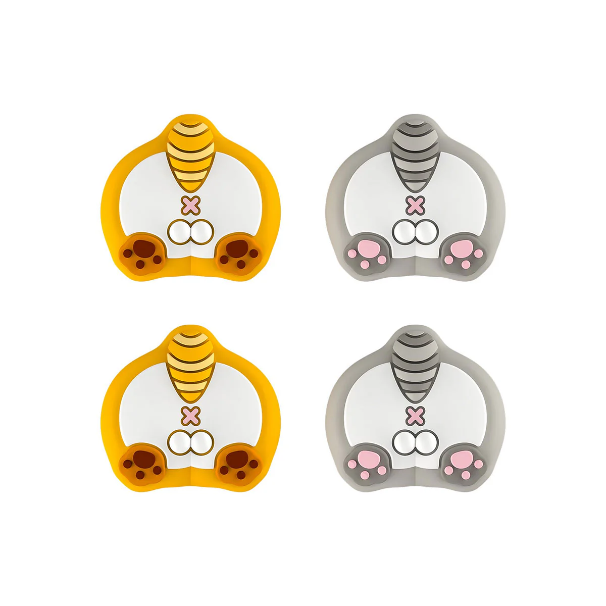 IINE Silicone Thumb Grip Caps For N-Switch (Bunny and Bear, Kamaboko, Feline Fanny) - Image 4