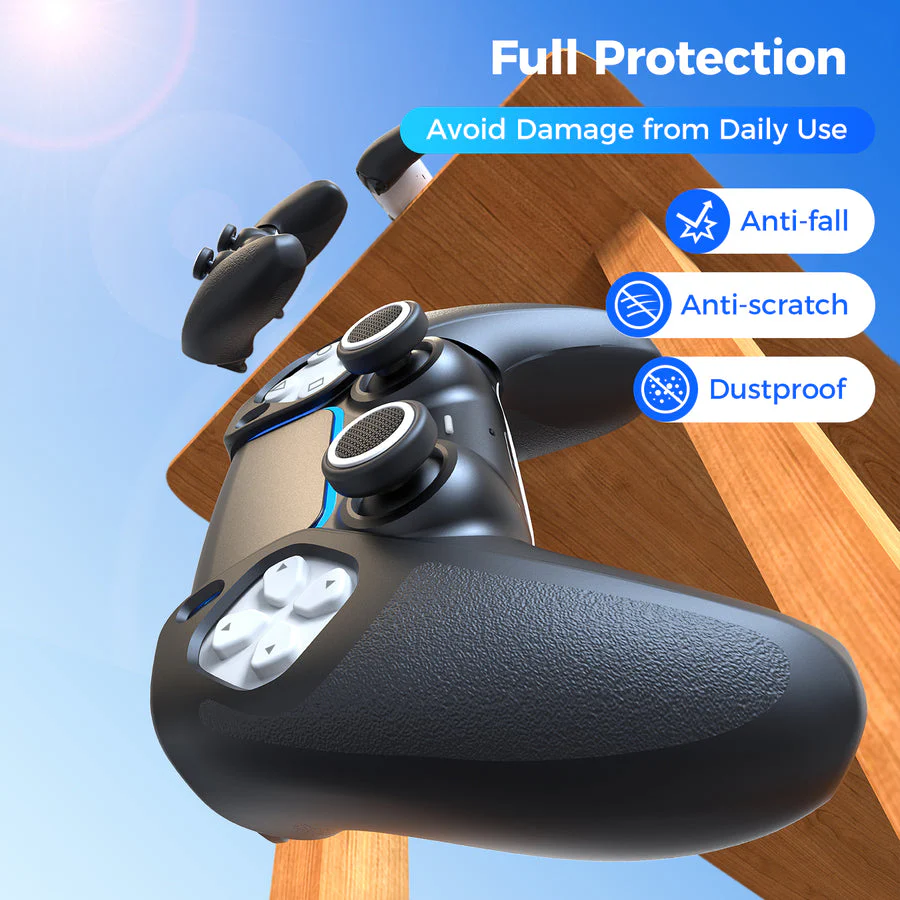 IINE Split Silicone Case Cover for PS5 Controller (Black) (L1055) - Image 4