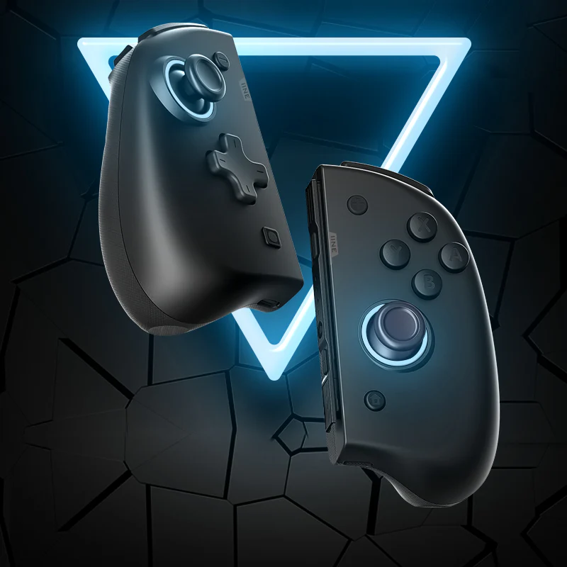 IINE Switch Elite Version Left And Right Controller (Black) (L446) - Image 8