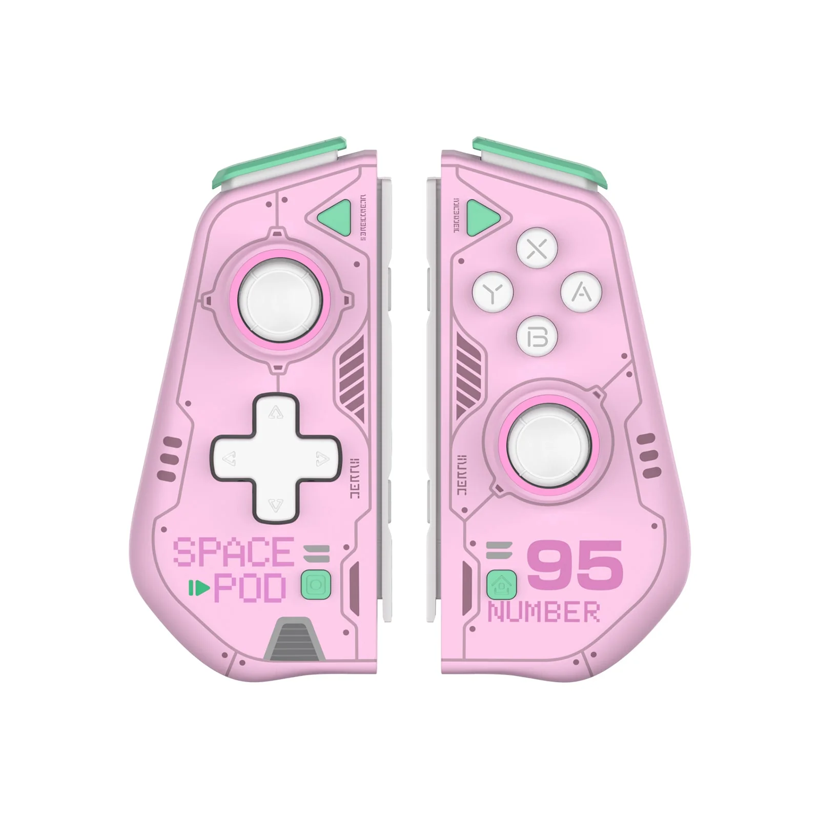 IINE Switch Left and Right Controller (Mecha Purple, Mecha Pink, Mecha White) - Image 11