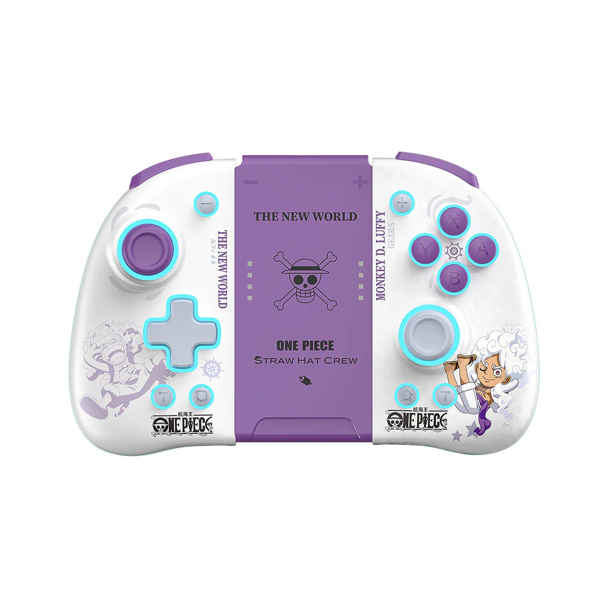 IINE Switch Left and Right Controller Luffy + Storage Bag for Switch Lite/ Switch/ Switch OLED (Luffy) Bundle (L944) - Image 2