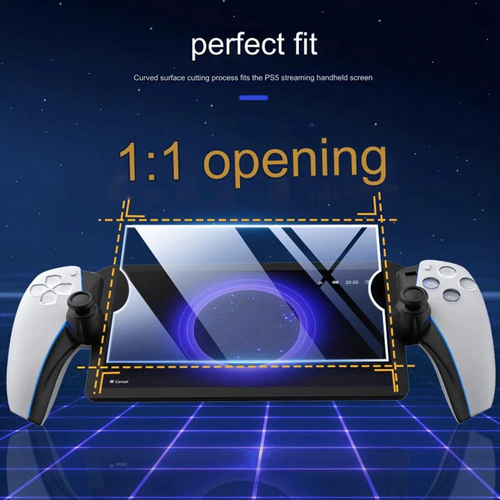 IINE Tempered Glass Film for Playstation Portal (L919) - Image 3