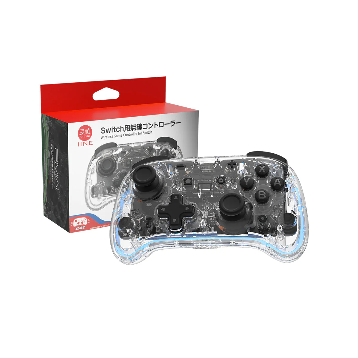 IINE Transparent Mini Controller for Switch (L530) - Image 10