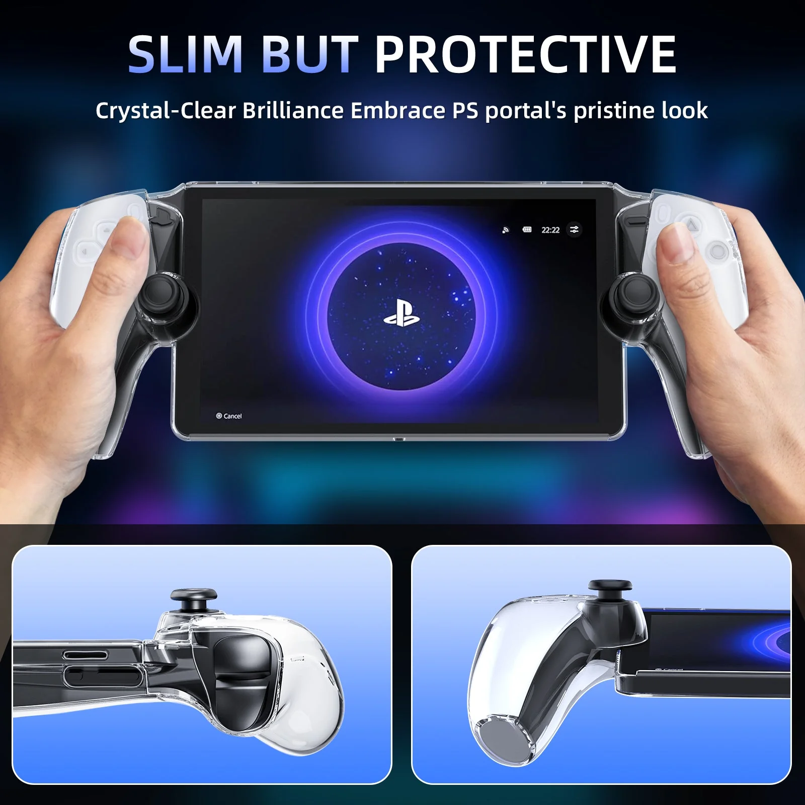 IINE Transparent Protective Case For PlayStation Portal (L923) - Image 4