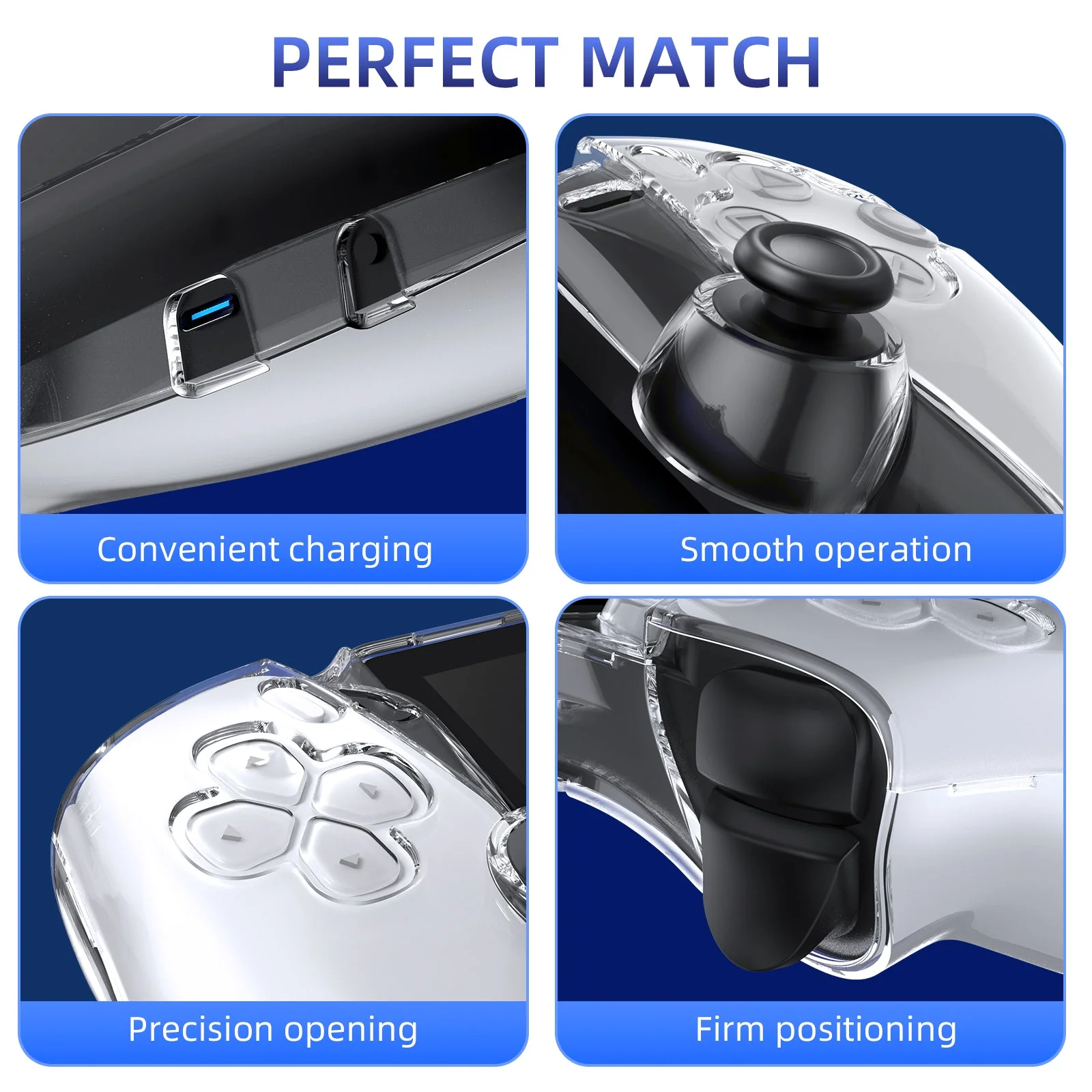 IINE Transparent Protective Case For PlayStation Portal (L923) - Image 6