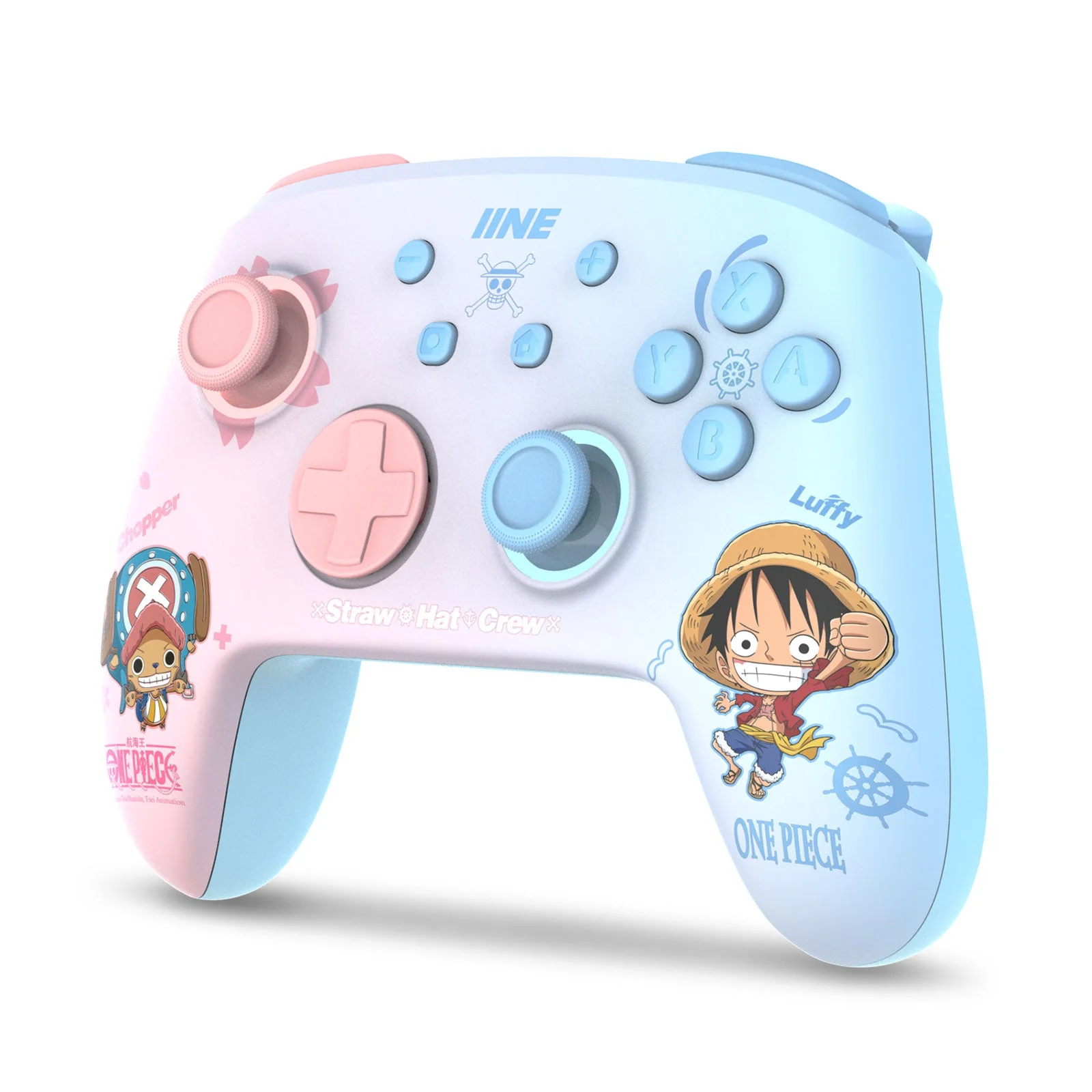 IINE Wireless Controller for N-Switch / N-Switch Lite / N-Switch OLED (Luffy & Chopper) (L909) - Image 2
