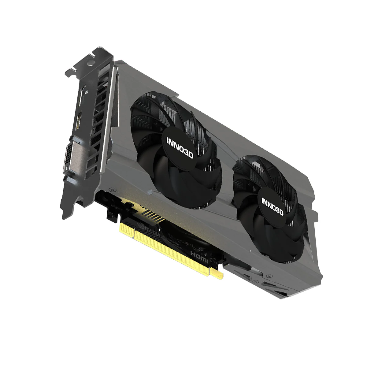 INNO3D GeForce RTX 3050 TWIN X2 V2 6GB GDDR6 Graphics Card (Black) (N30502-06D6-1880VA60) - Image 3